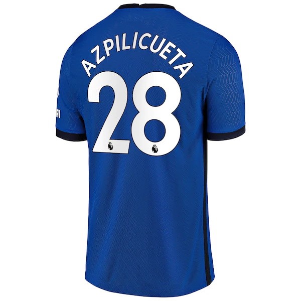 Maglia Chelsea NO.28 Azpilicueta 1ª 2020-2021 Blu